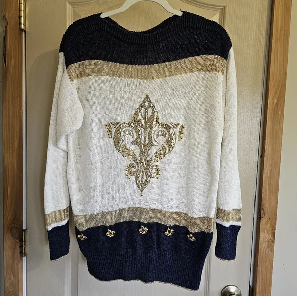 Vintage Madeline Womens Sweater Made In Italy XL - Picture 1 of 7